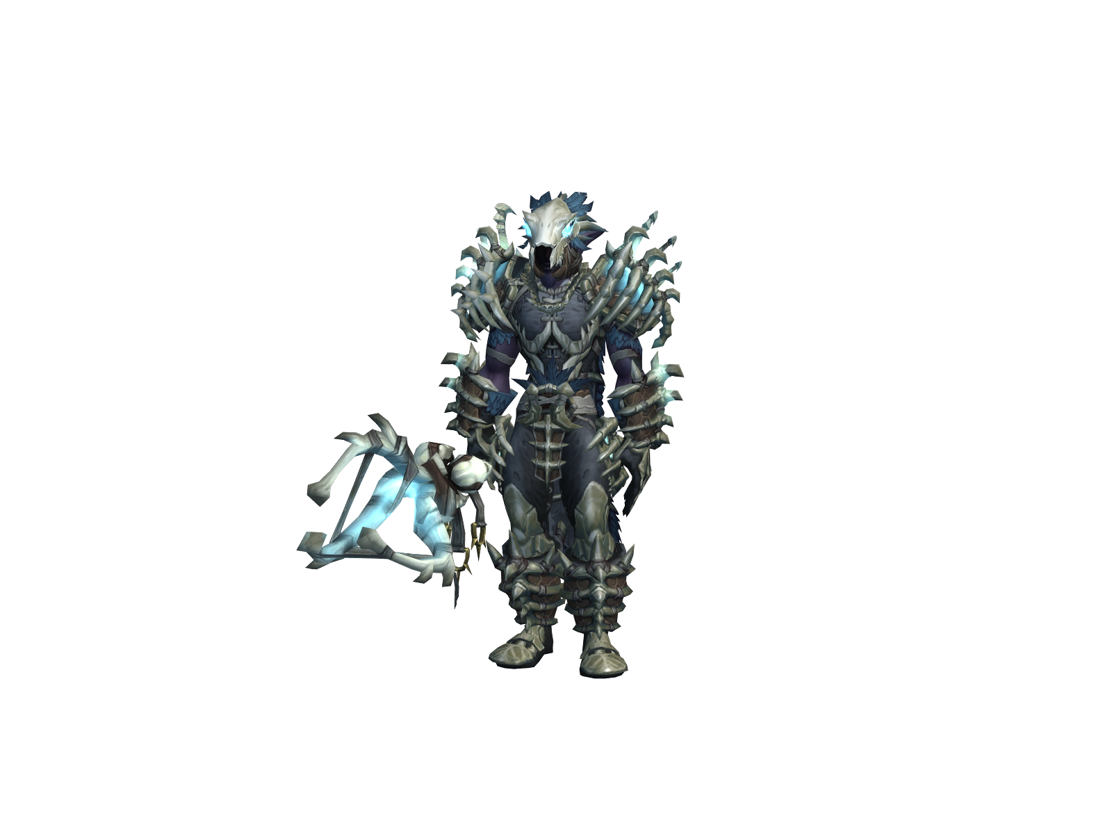 Yssnake 3D character render