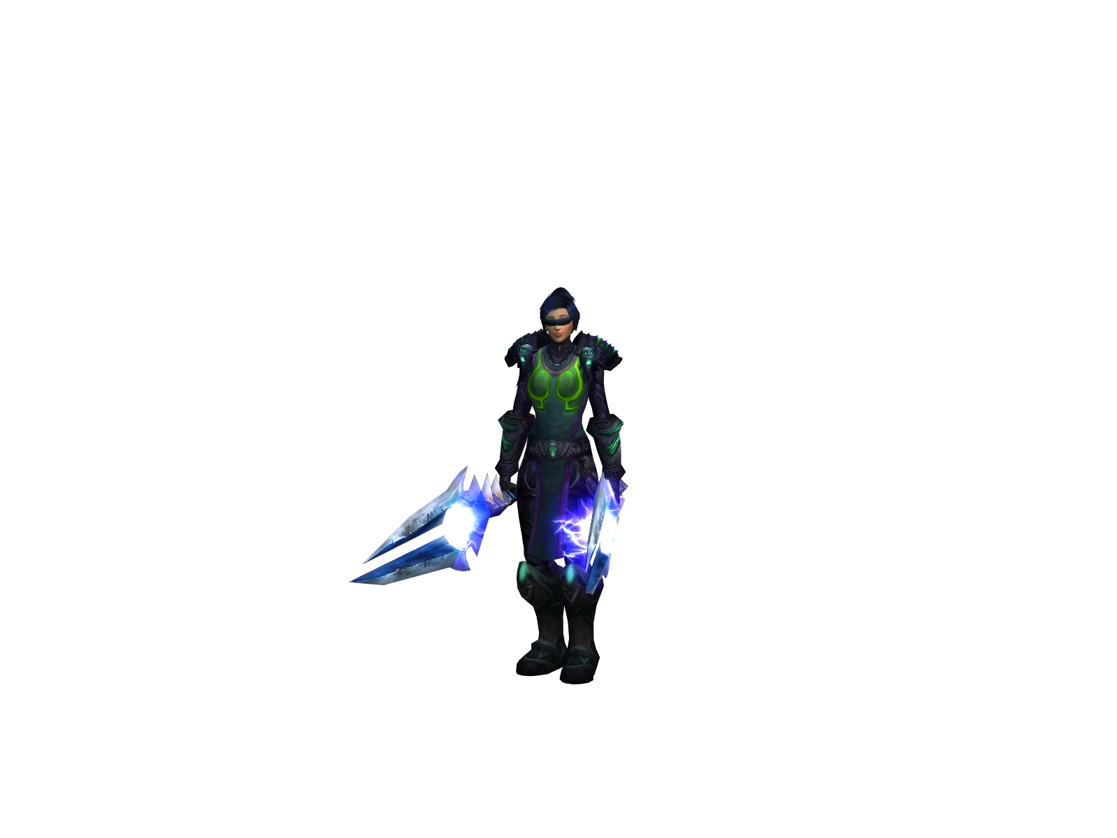 Blluewalker 3D character render
