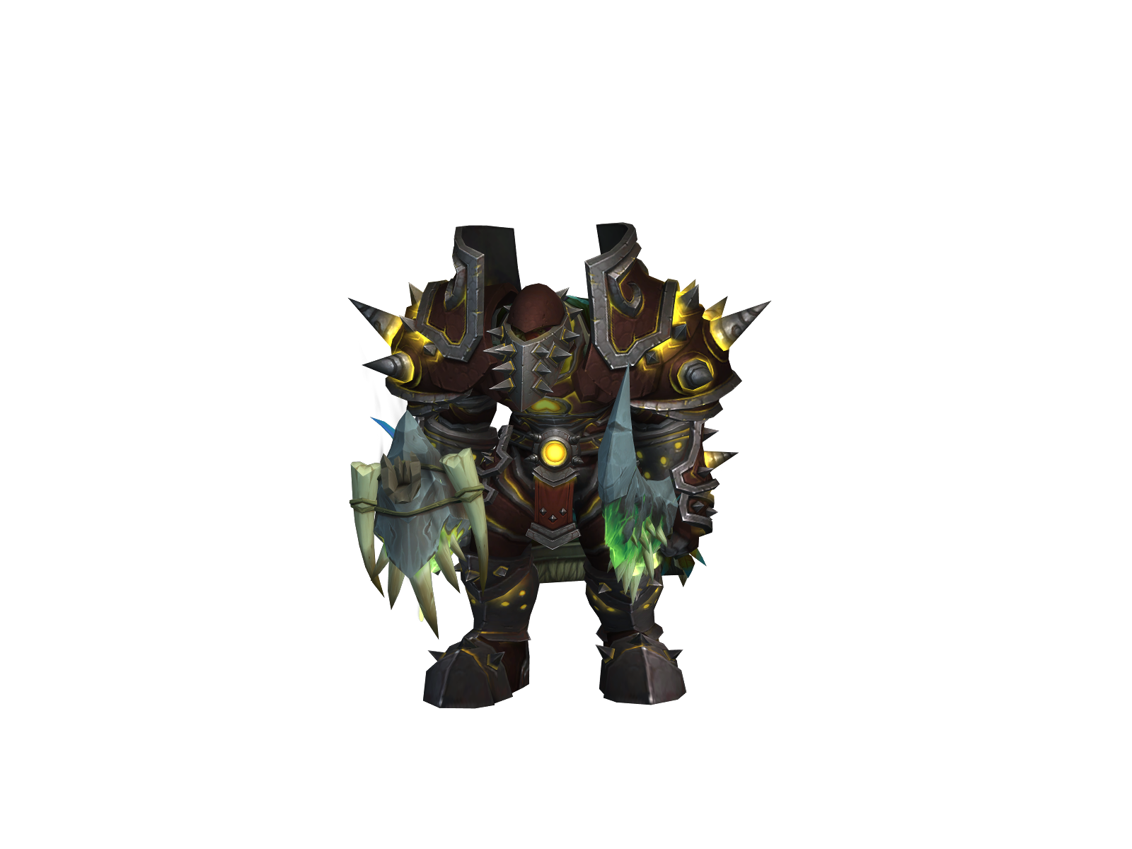 Wreck 3D character render