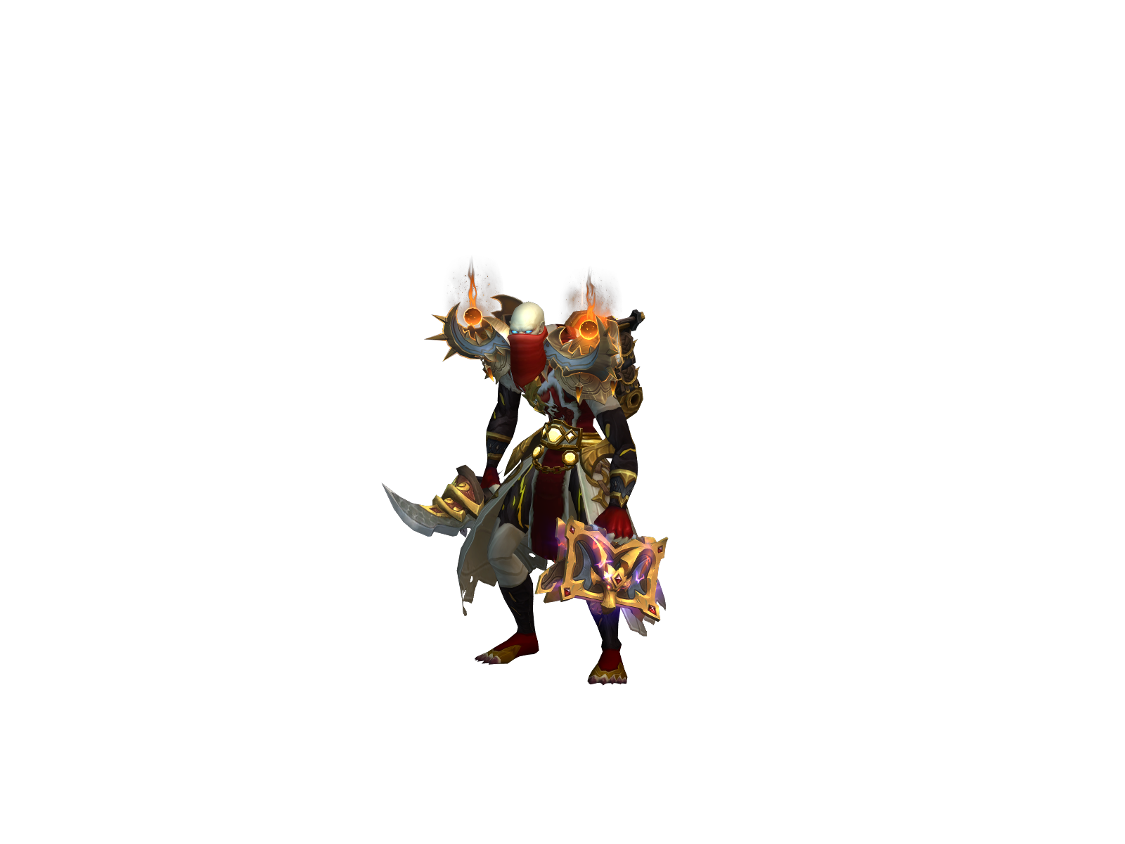 Priestgrad 3D character render