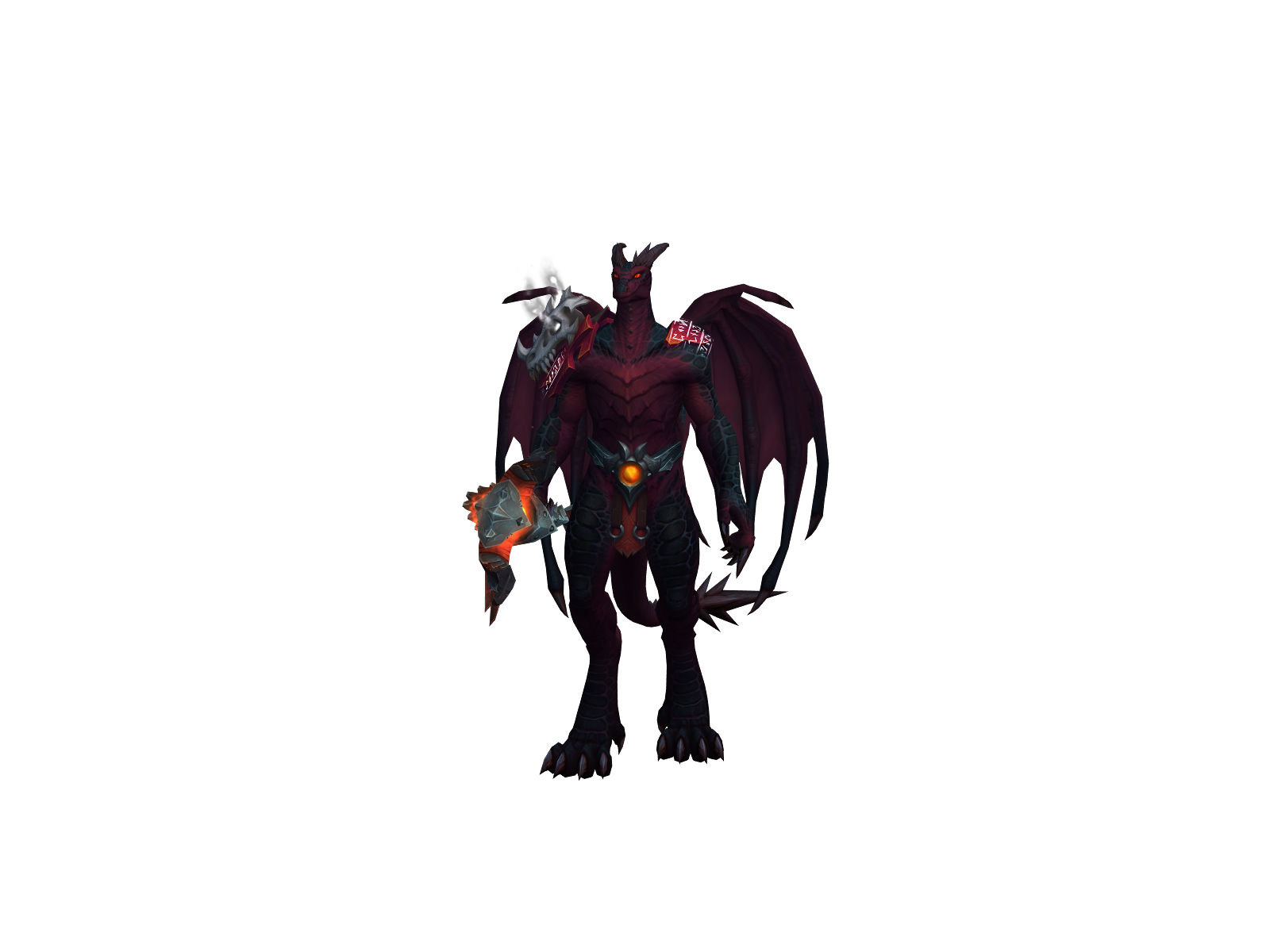 Tig 3D character render