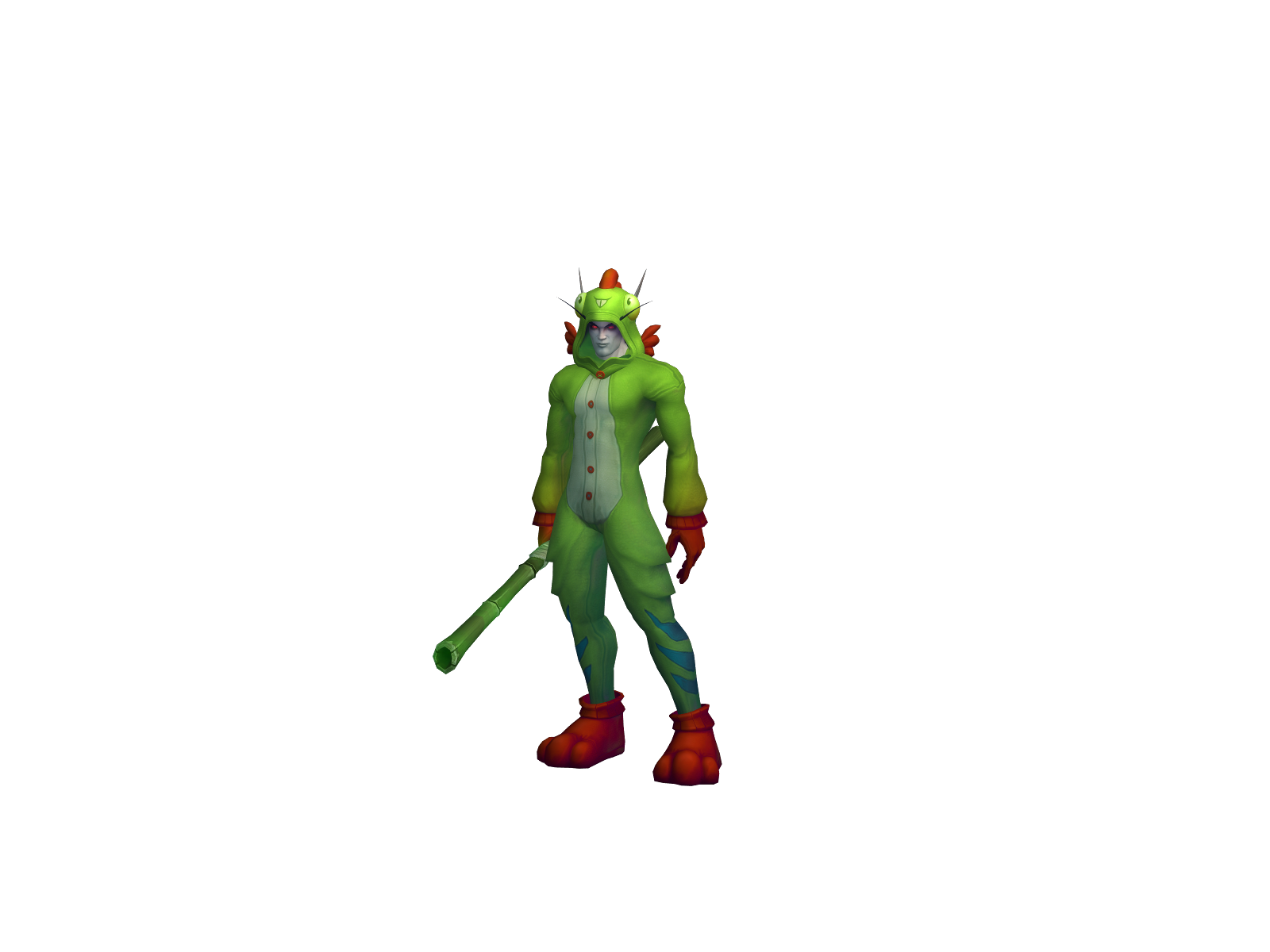 Snow 3D character render