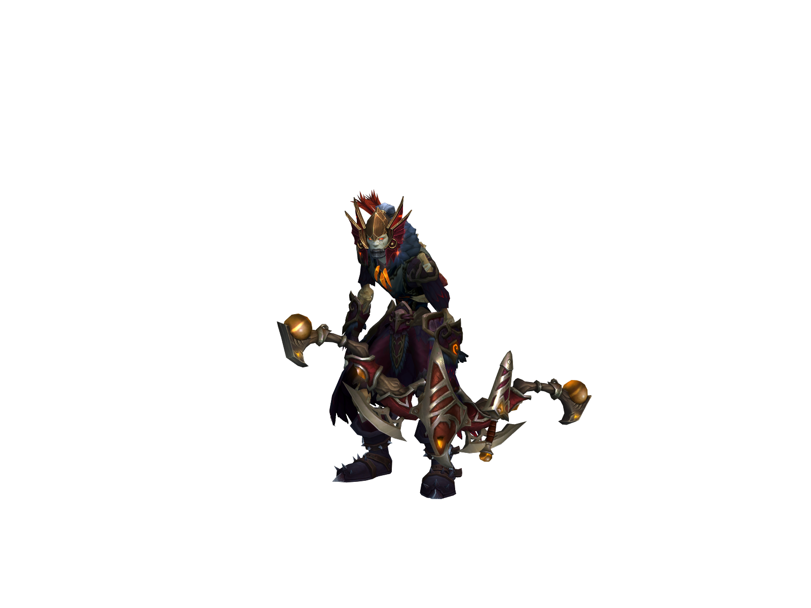 Spits 3D character render