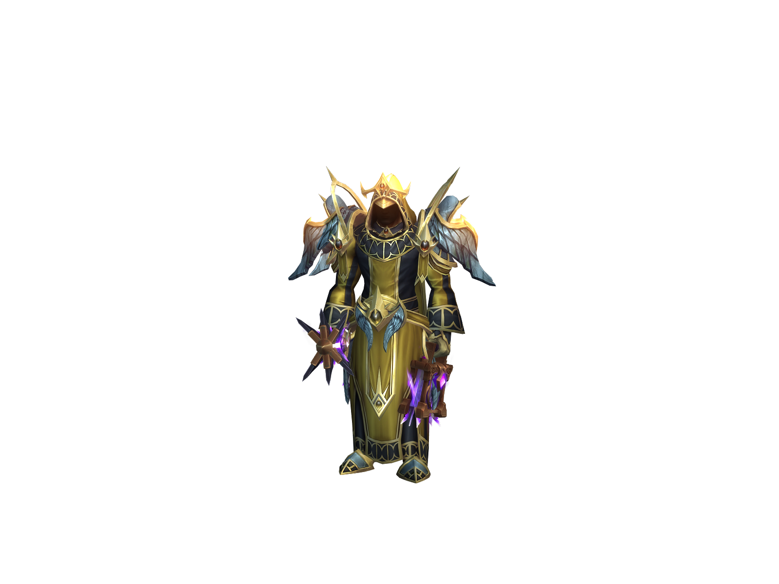 Helias 3D character render