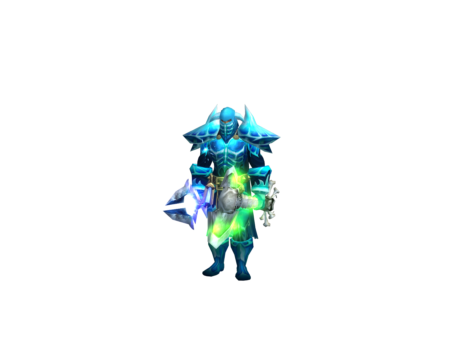 Wilf 3D character render