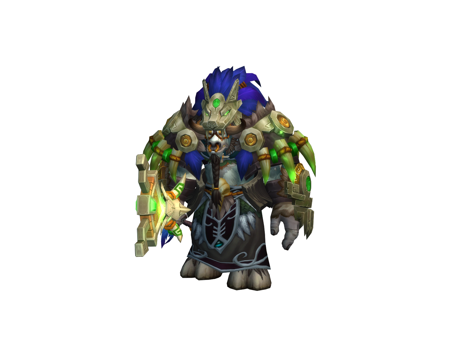 Forester 3D character render