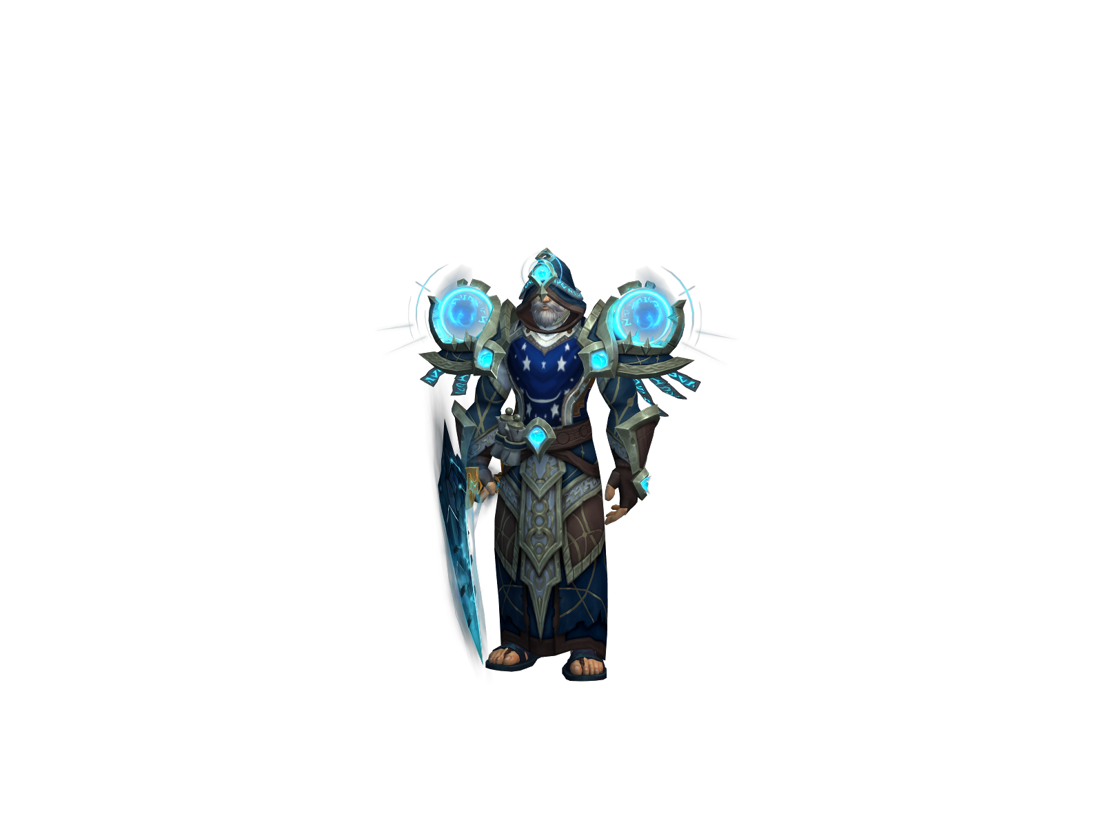 Cavers 3D character render