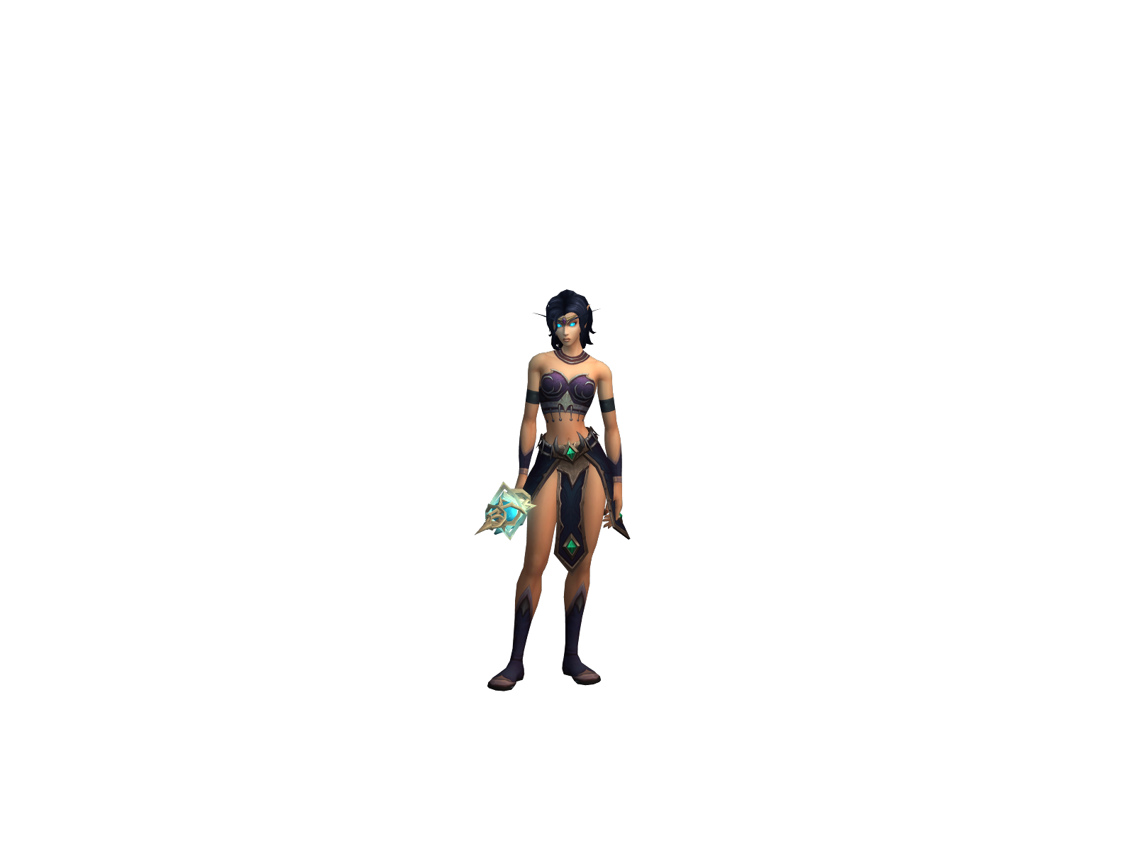 Erinyae 3D character render