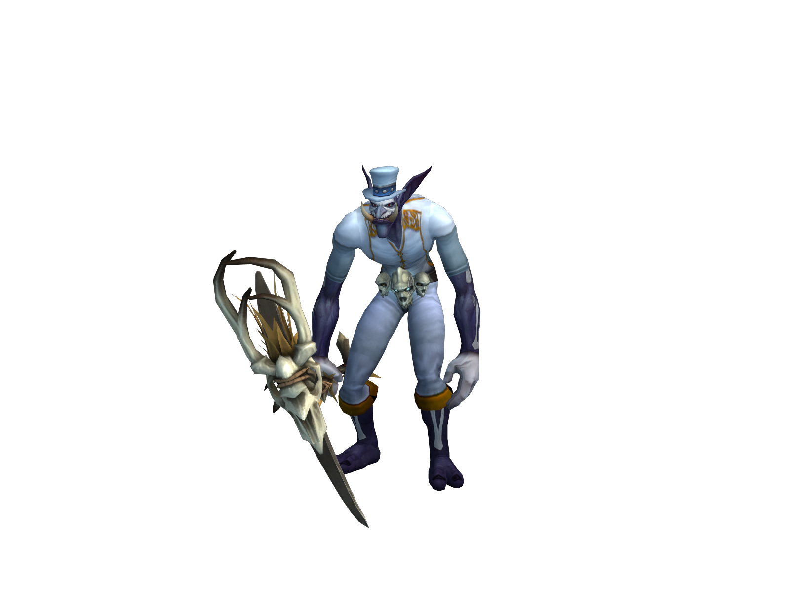 Vanganisch 3D character render