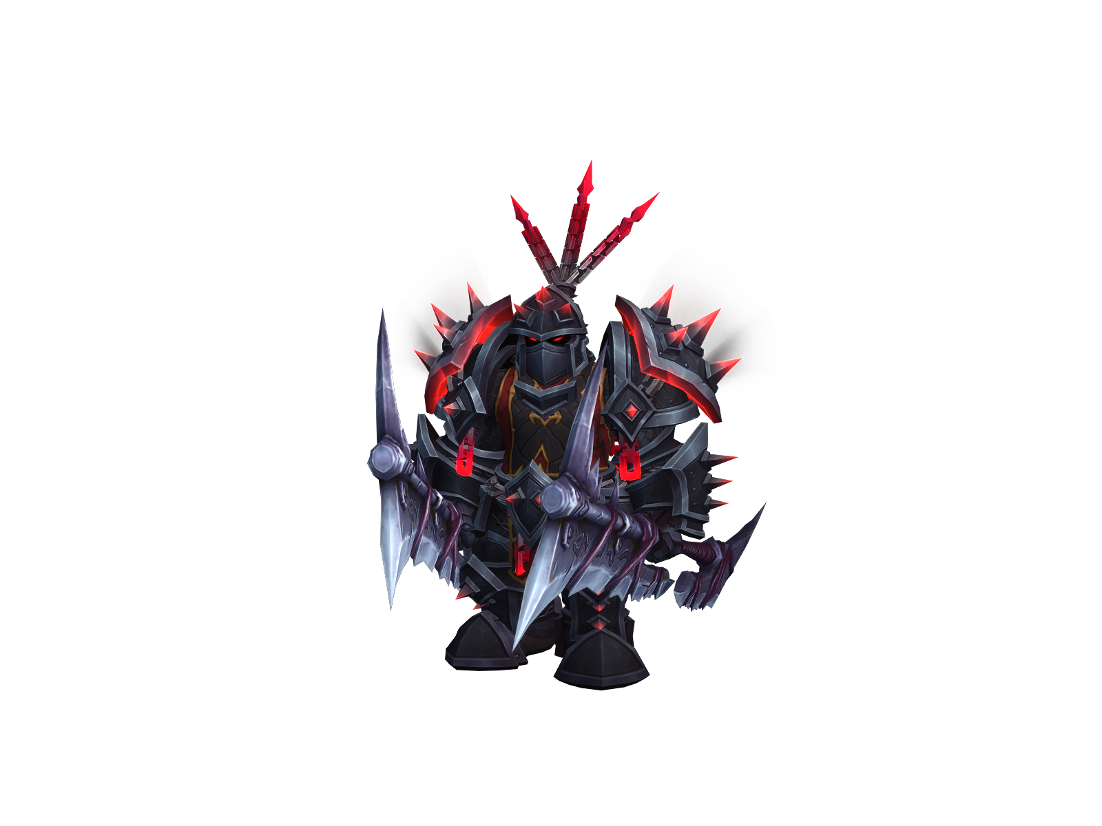 Brougthor 3D character render