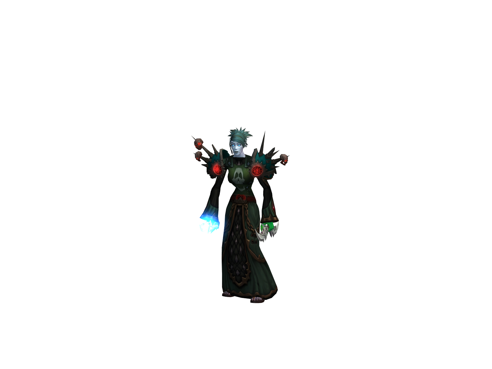 Moondead 3D character render