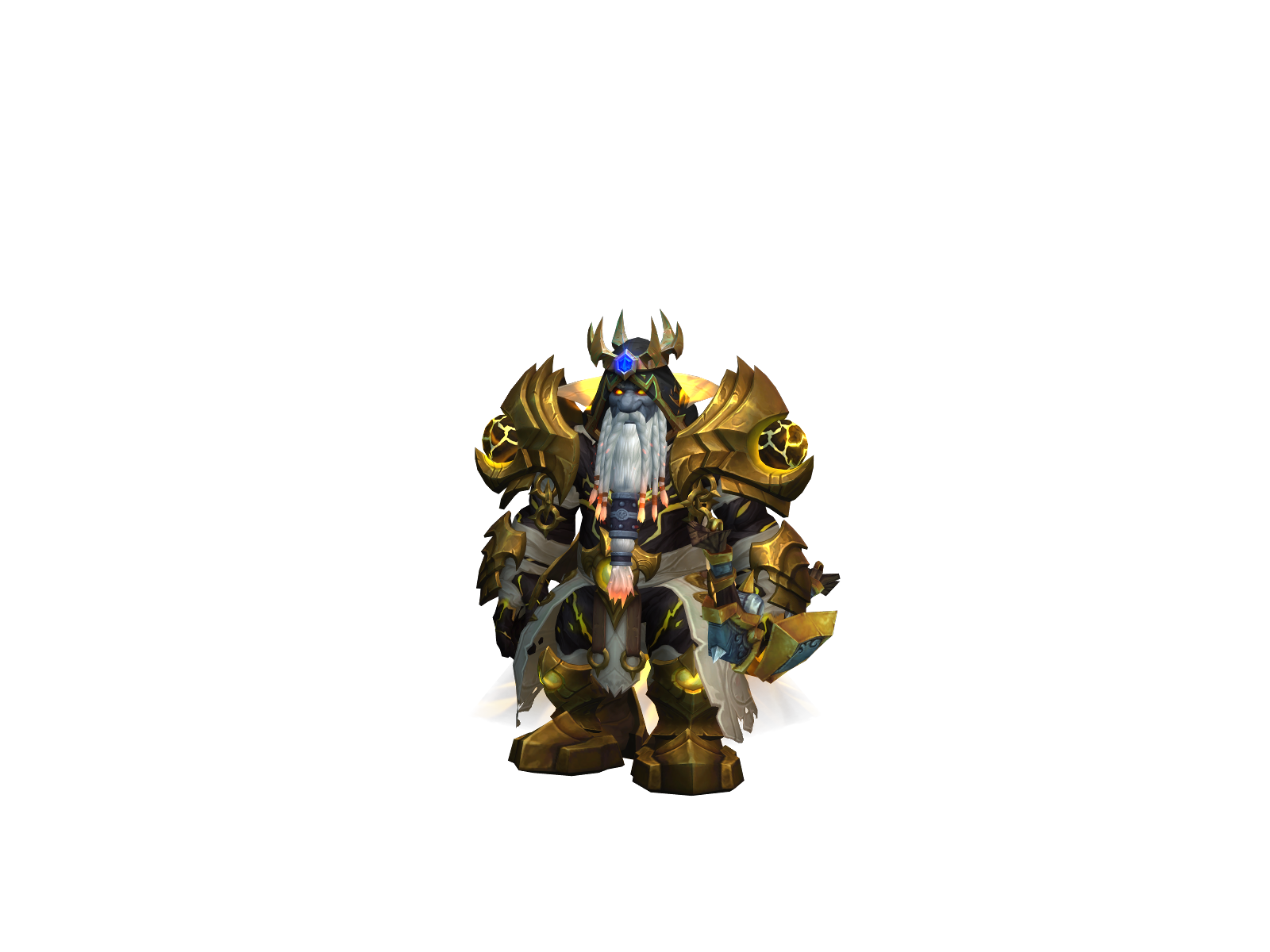 Shezador 3D character render