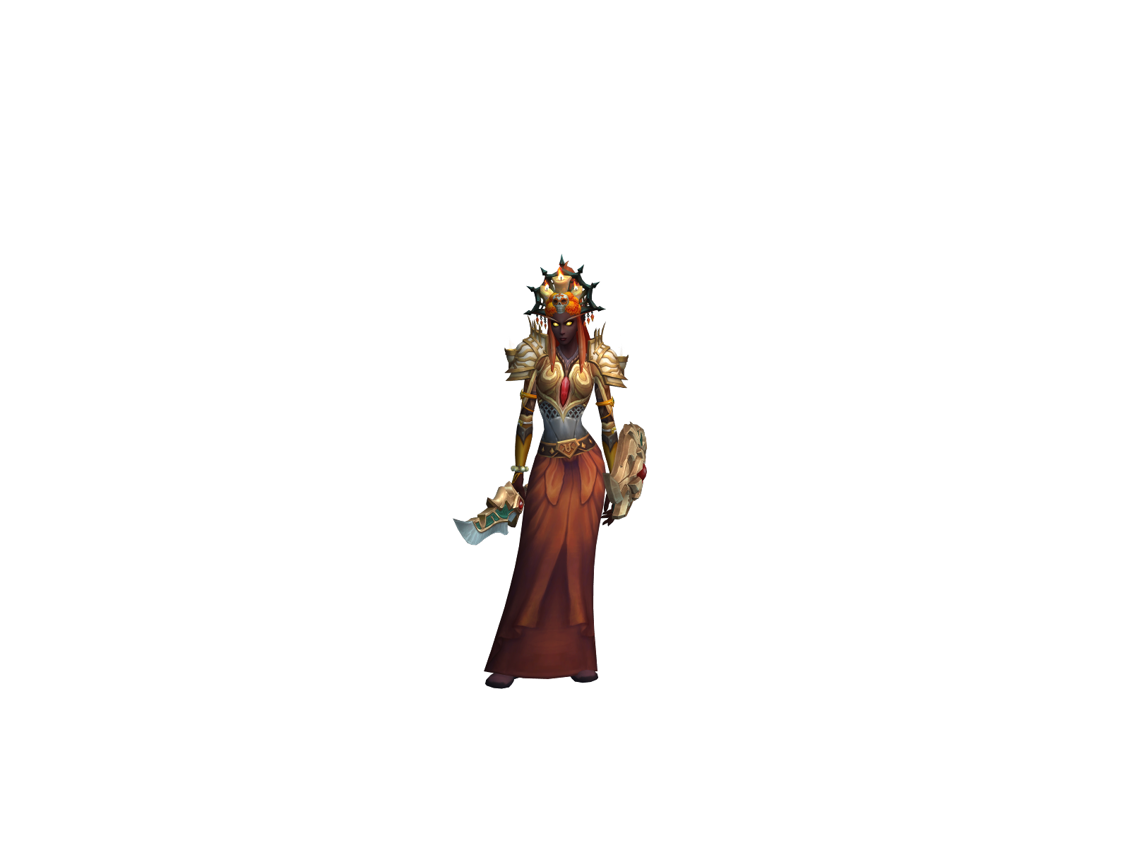 Palala 3D character render