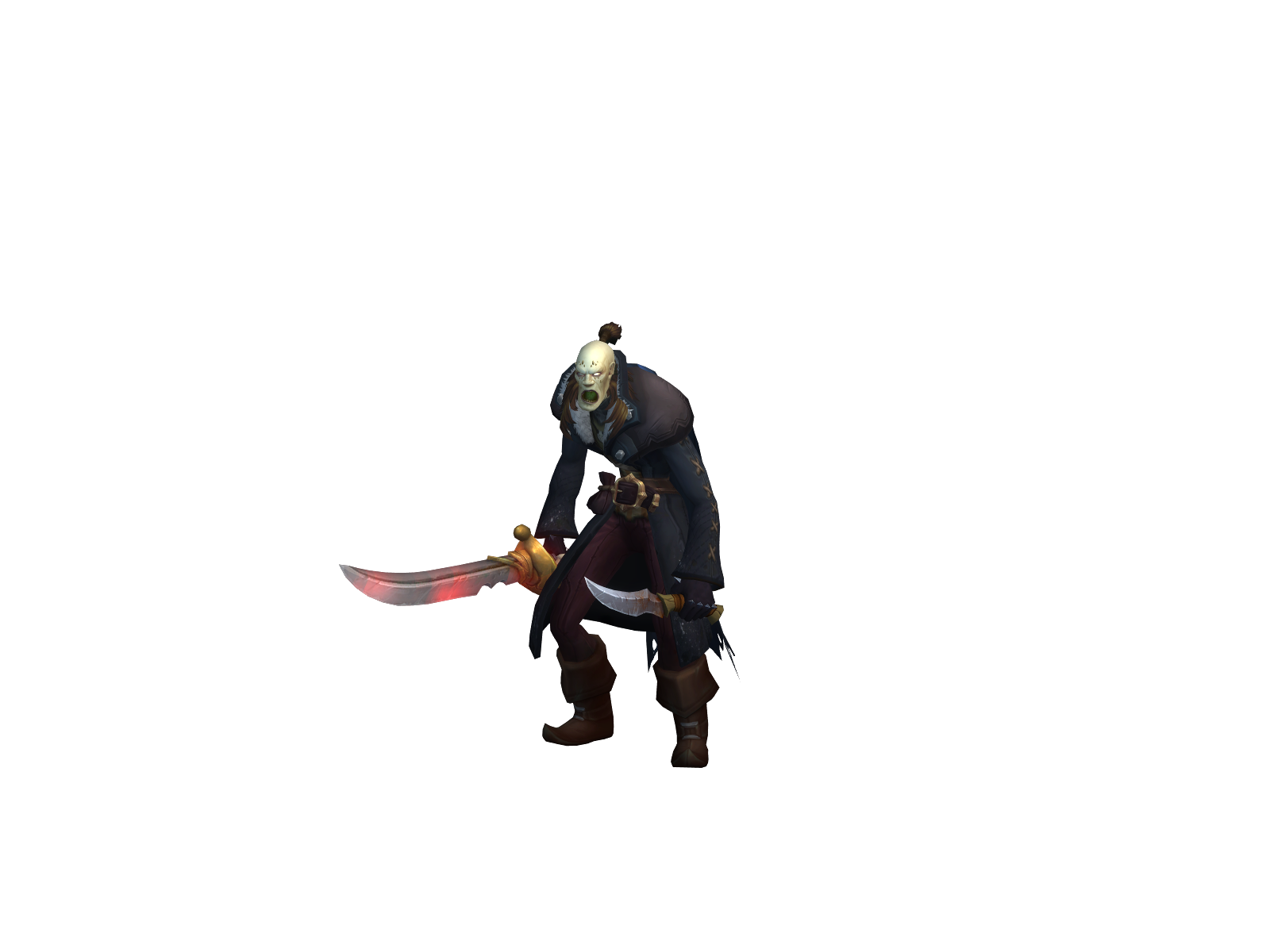 Sevrin 3D character render