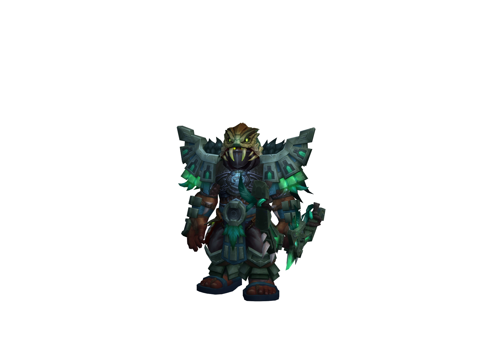 Fitcher 3D character render