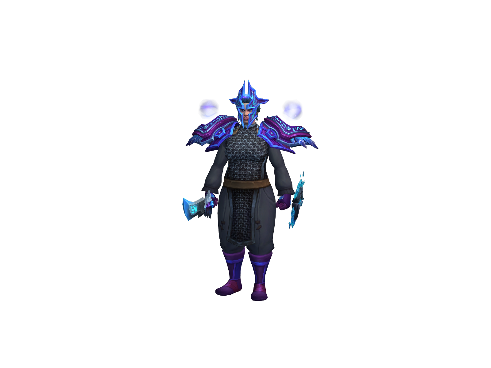 Timeblink 3D character render