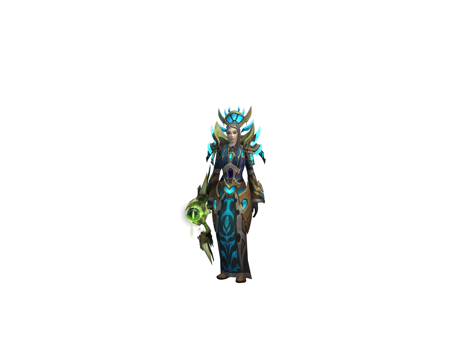 Kapitolina 3D character render