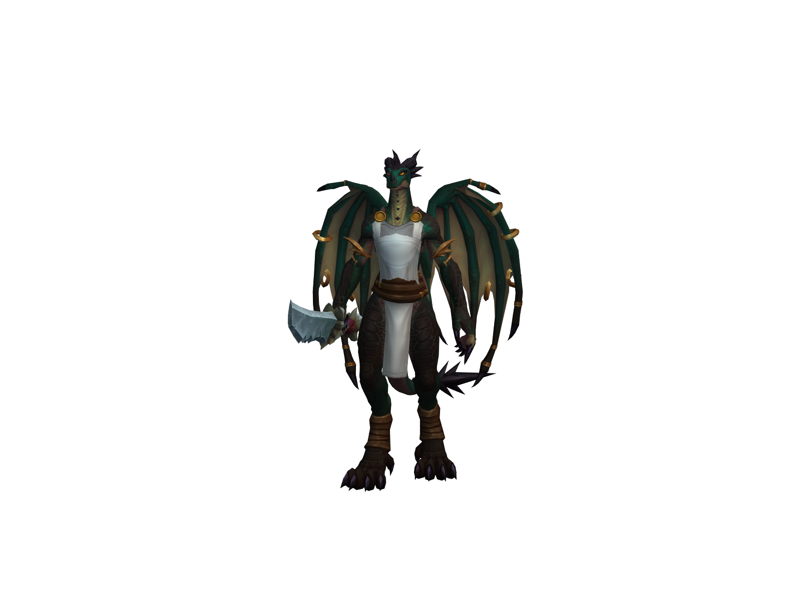 Drakona 3D character render