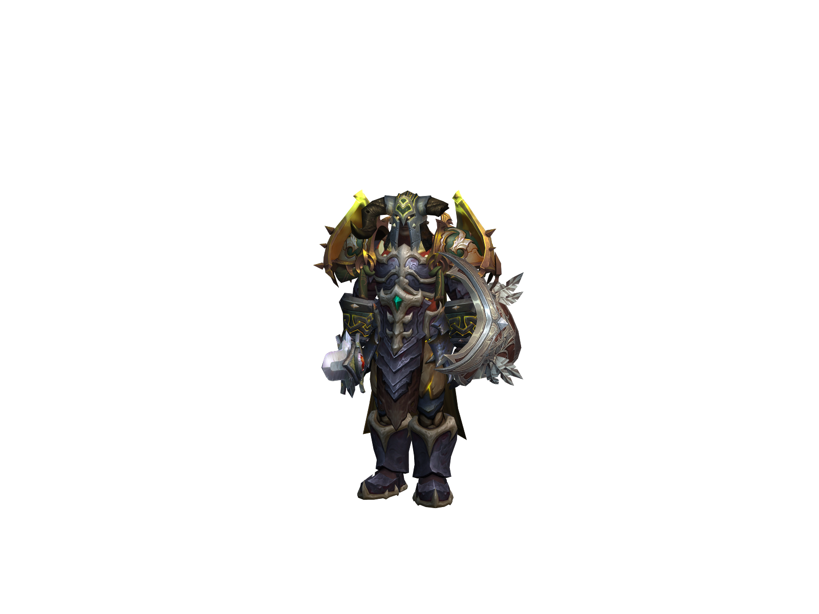 Waltharius 3D character render