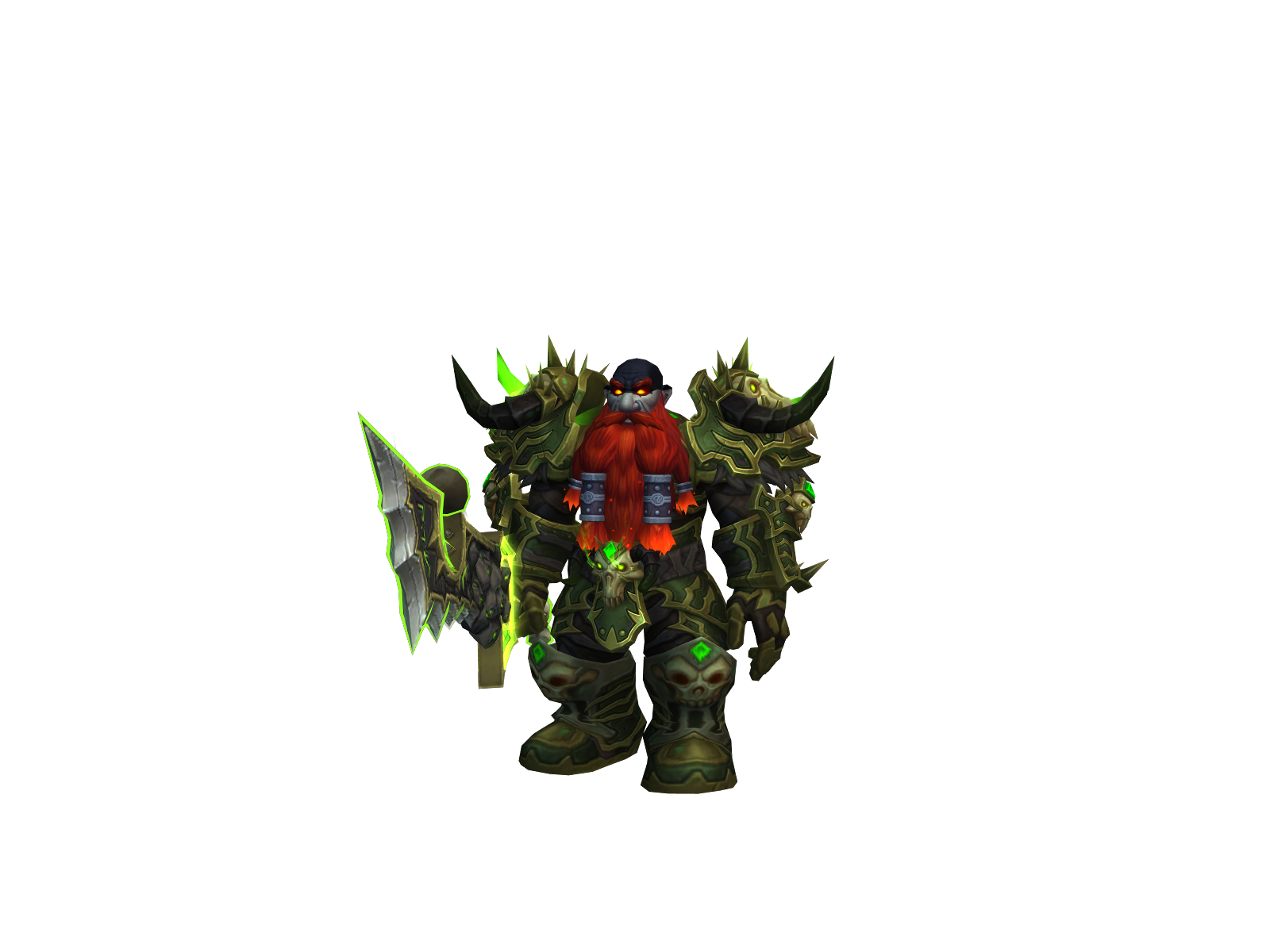 Инуину 3D character render