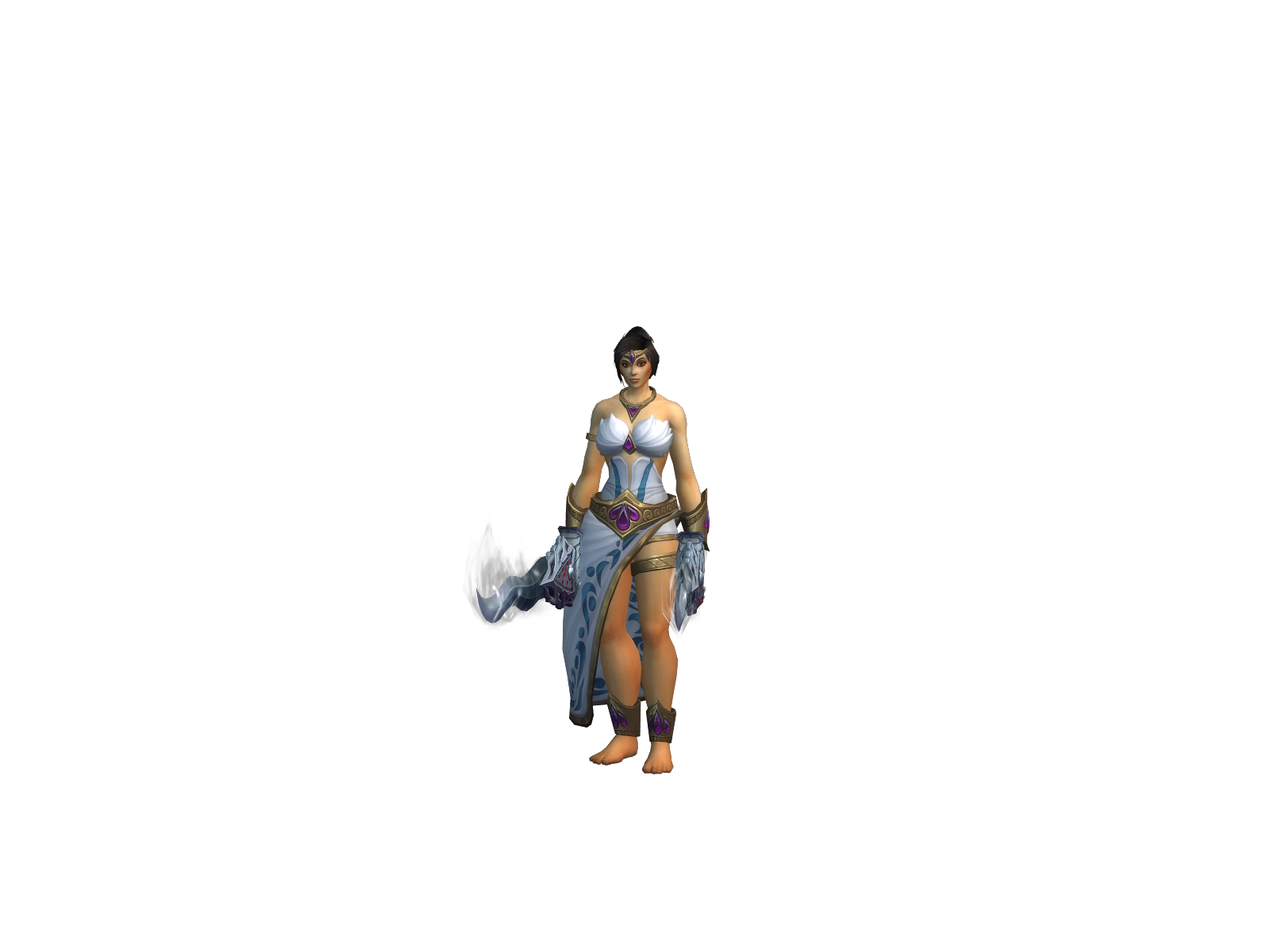 Ириска 3D character render