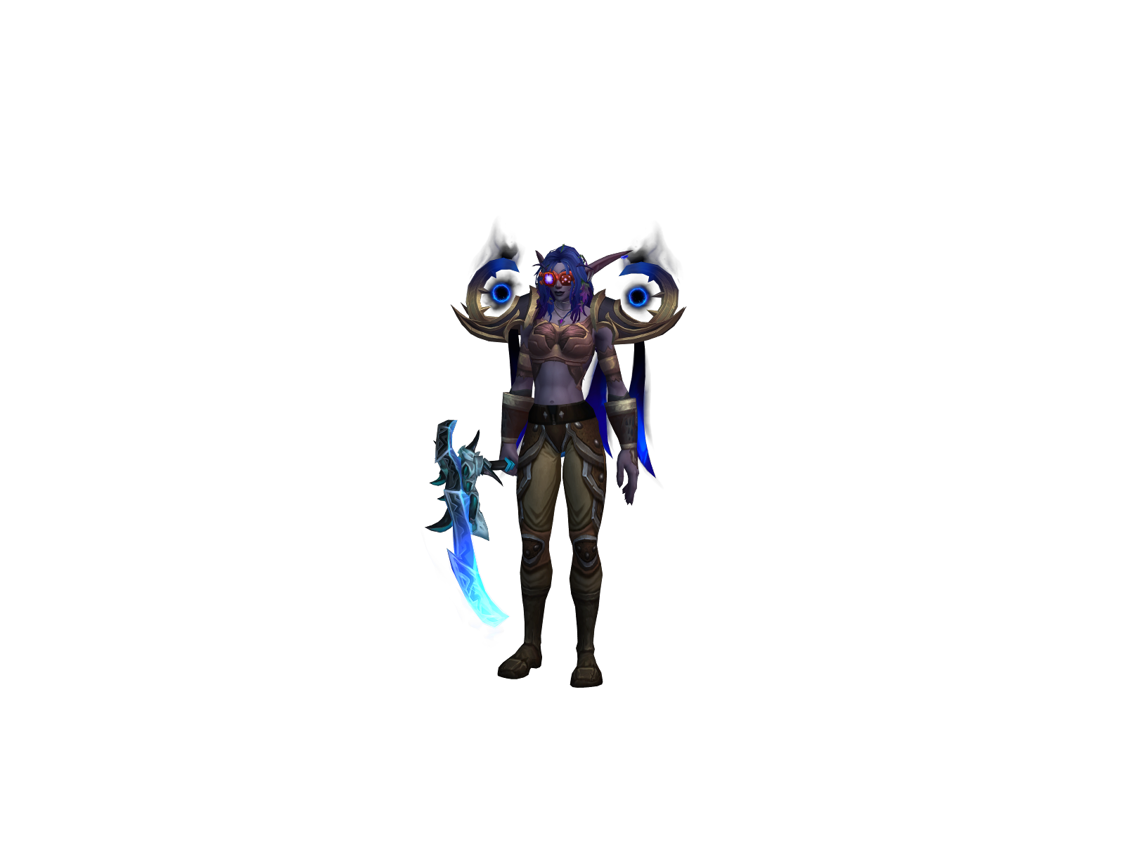 Нгаай 3D character render
