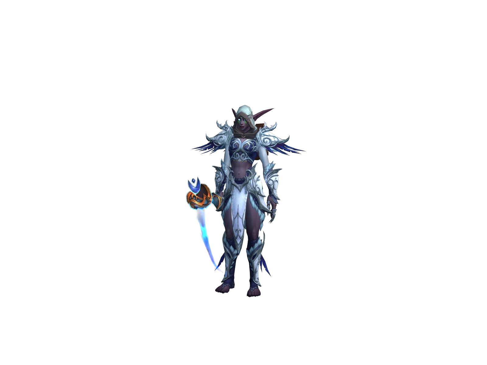 Элунастрайк 3D character render