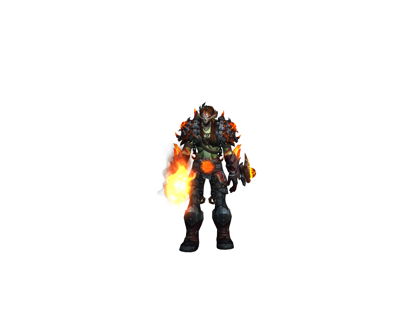 Ньёрун 3D character render