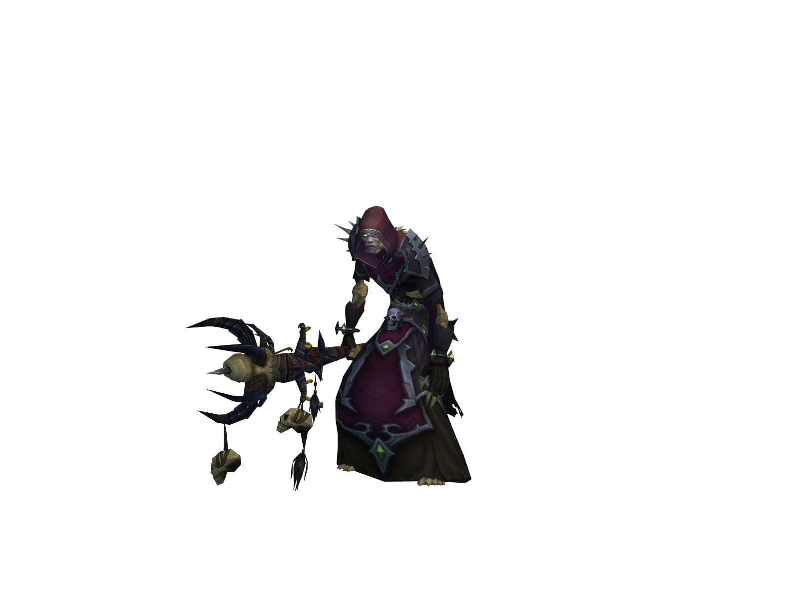 Раминес 3D character render