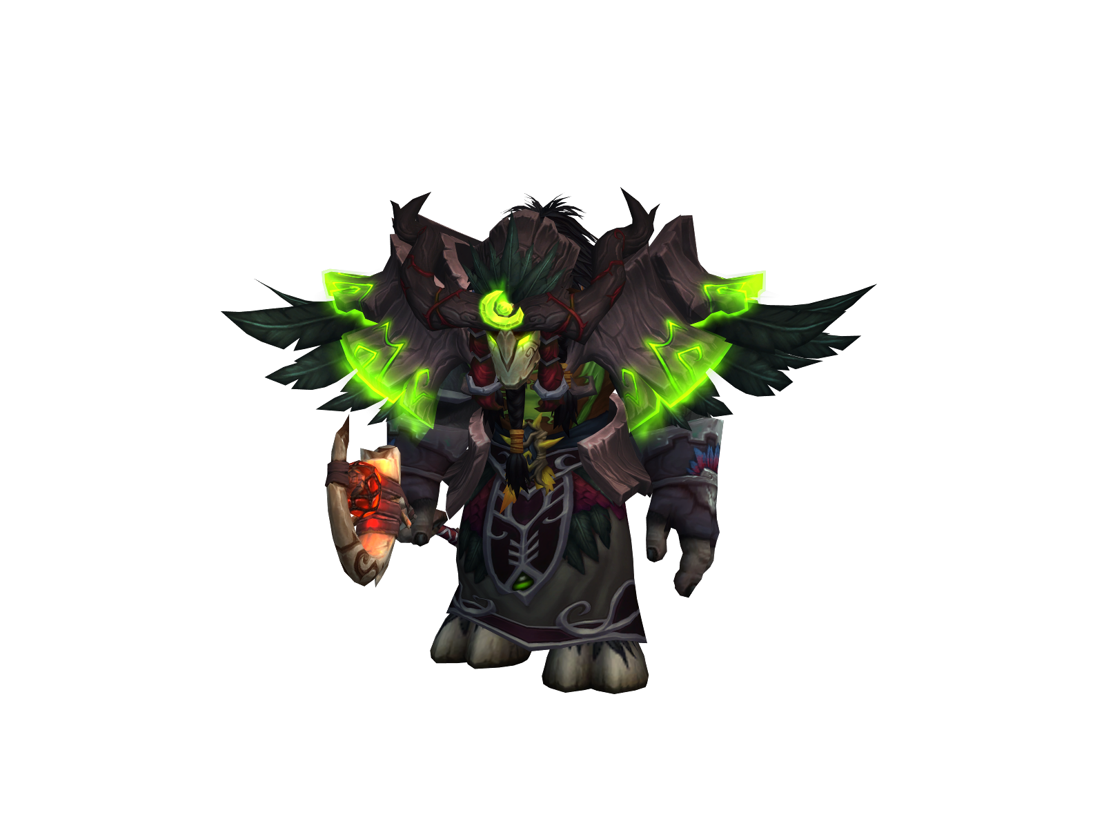 Альфаксион 3D character render