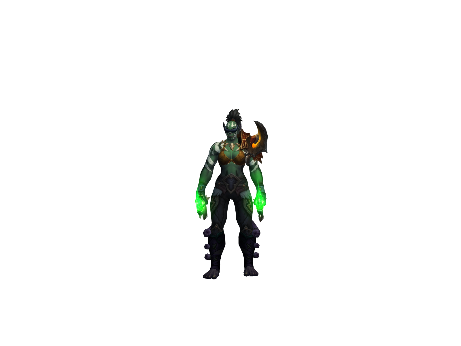 Шаки 3D character render