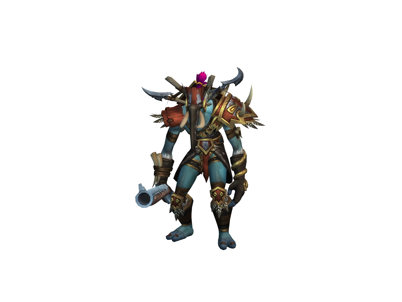 Джонго 3D character render