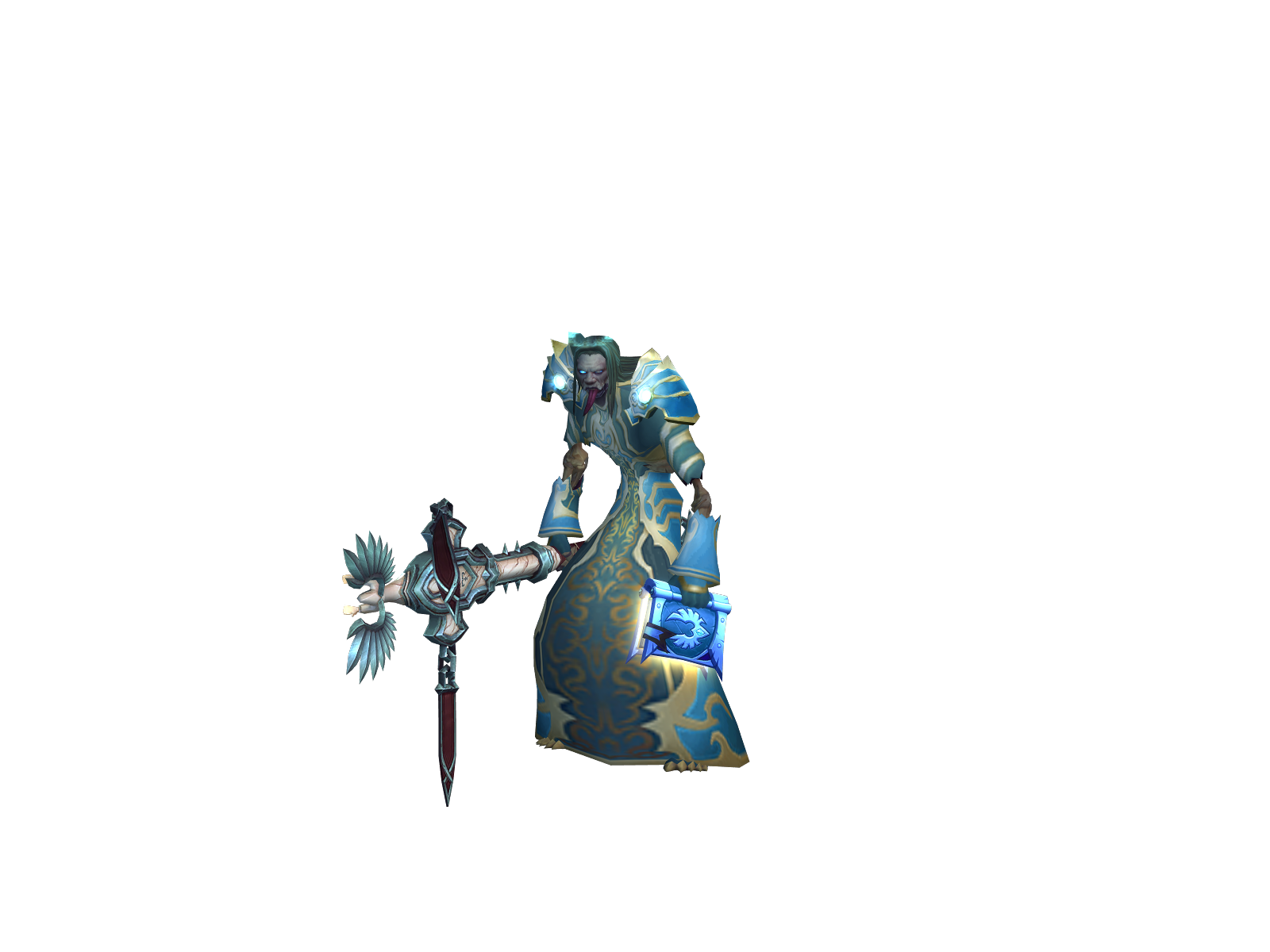 Нилэйссенари 3D character render