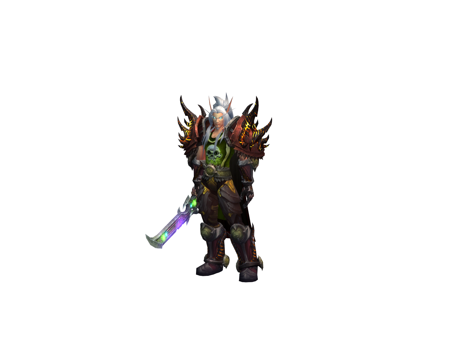 Новичок 3D character render