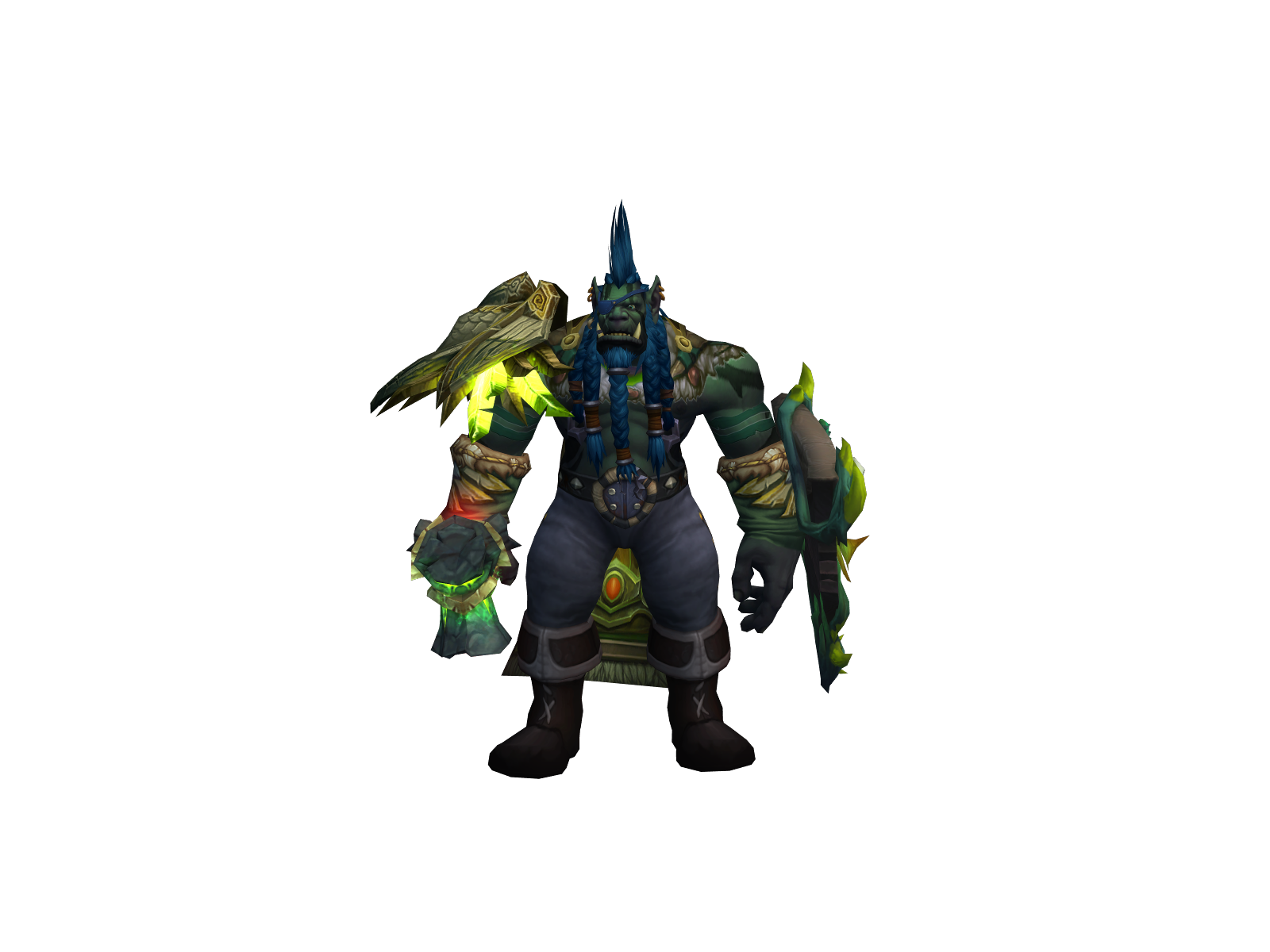 Бродгор 3D character render