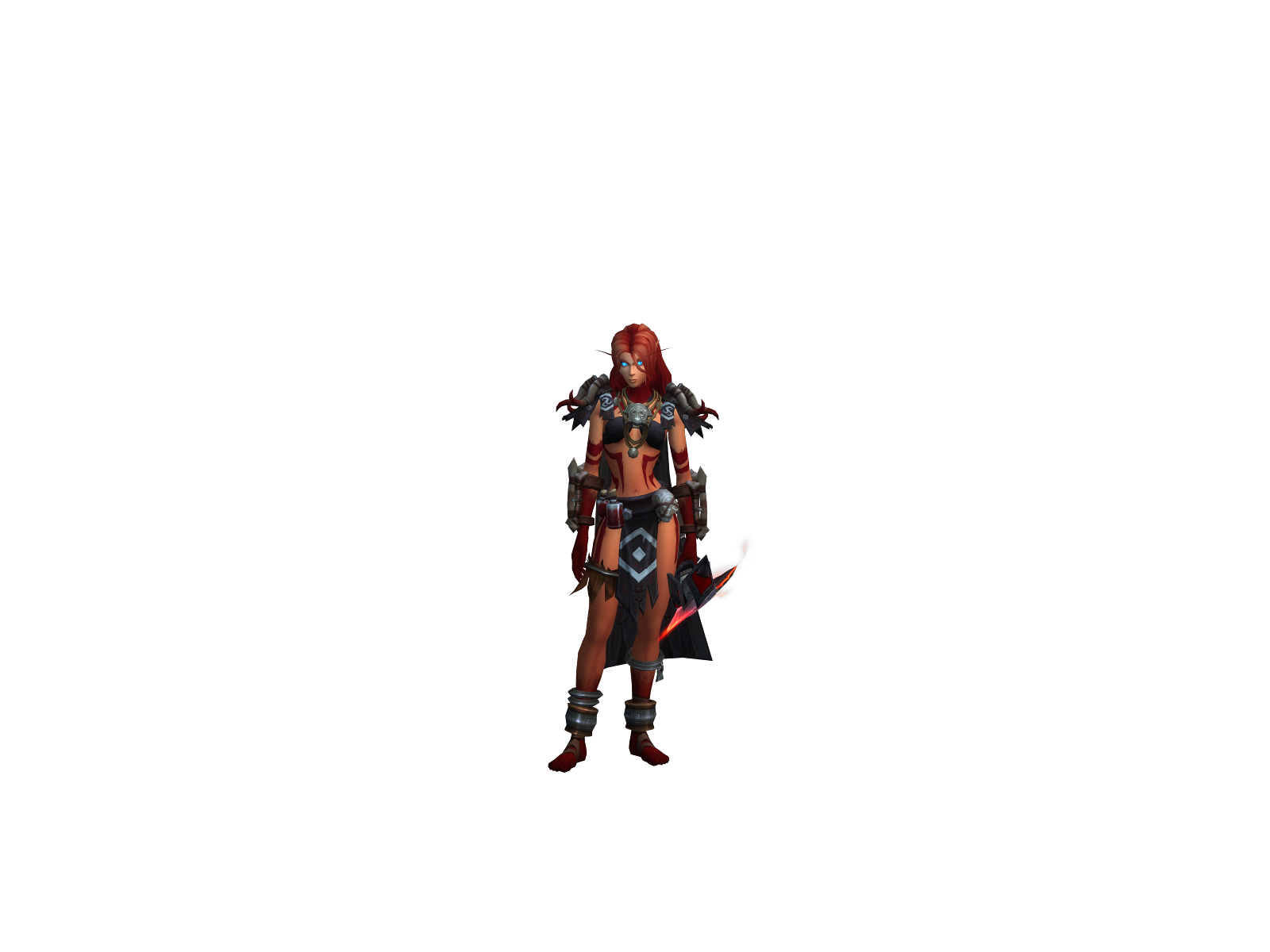 Хелта 3D character render