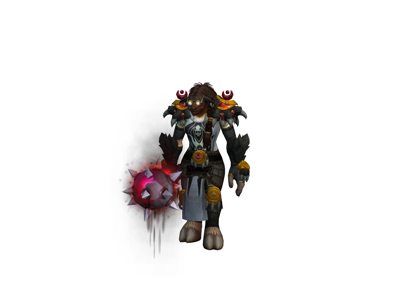 Мишаинервейт 3D character render