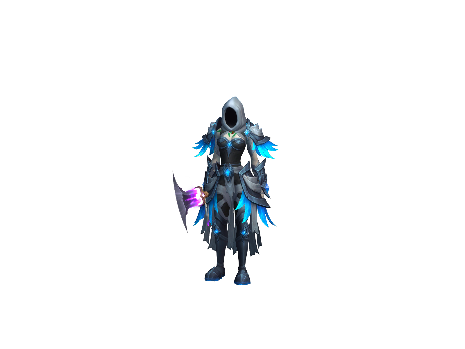 Бехерон 3D character render