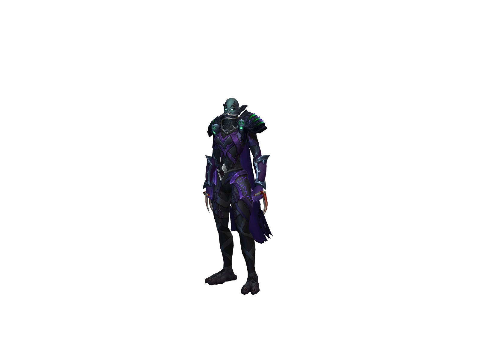 Терроморф 3D character render