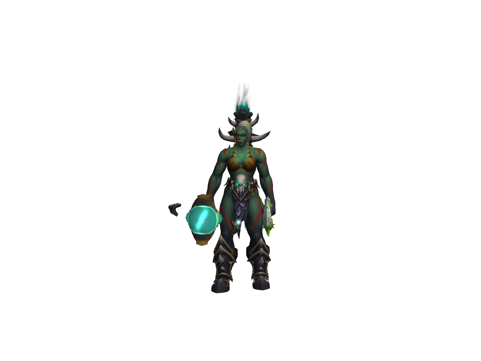 Трависил 3D character render