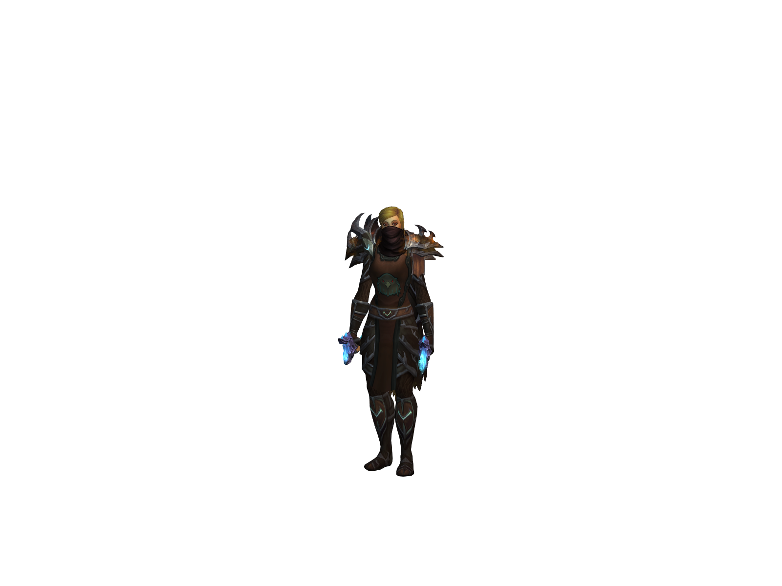 Элиссенда 3D character render