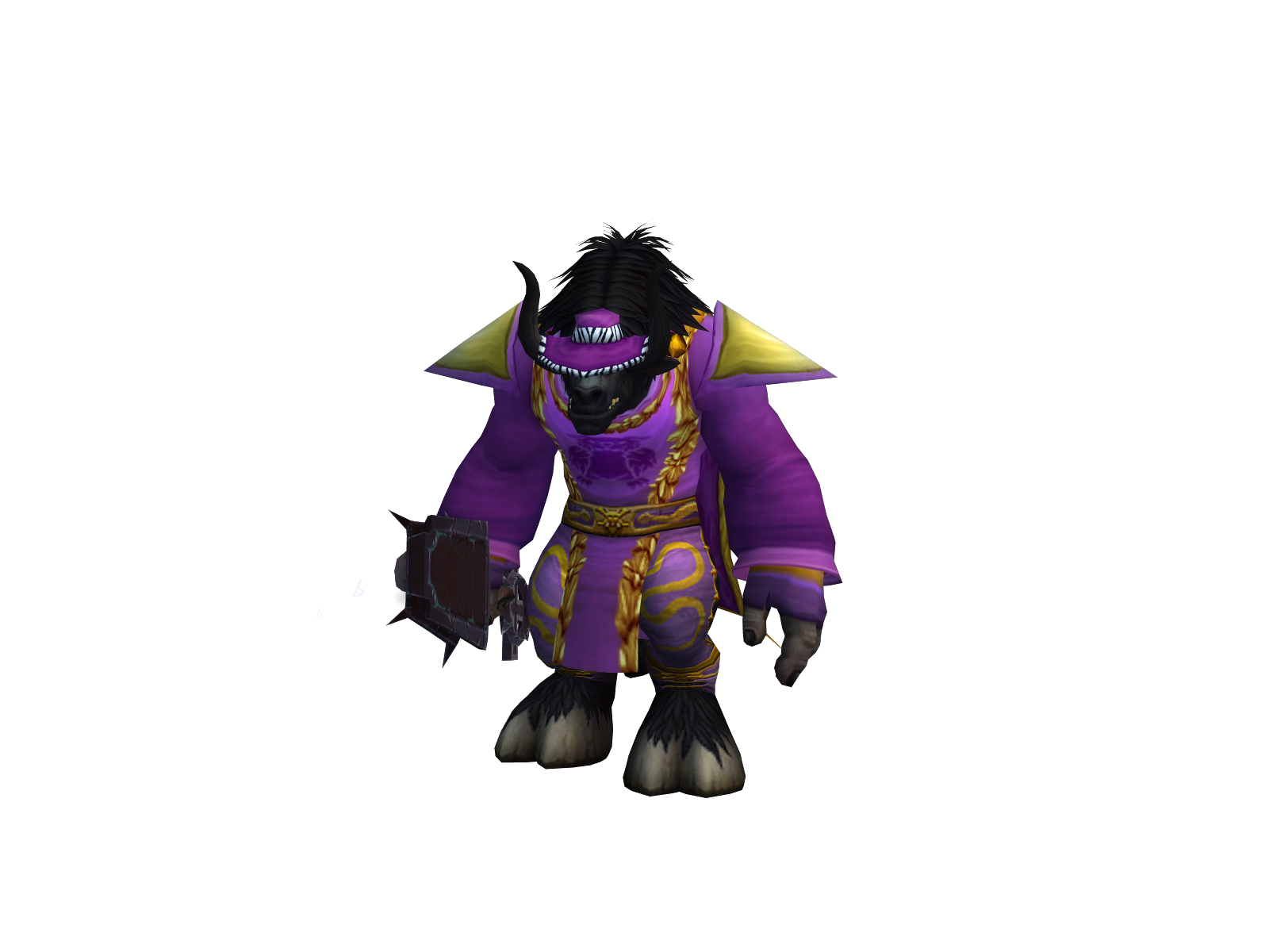 Бутер 3D character render