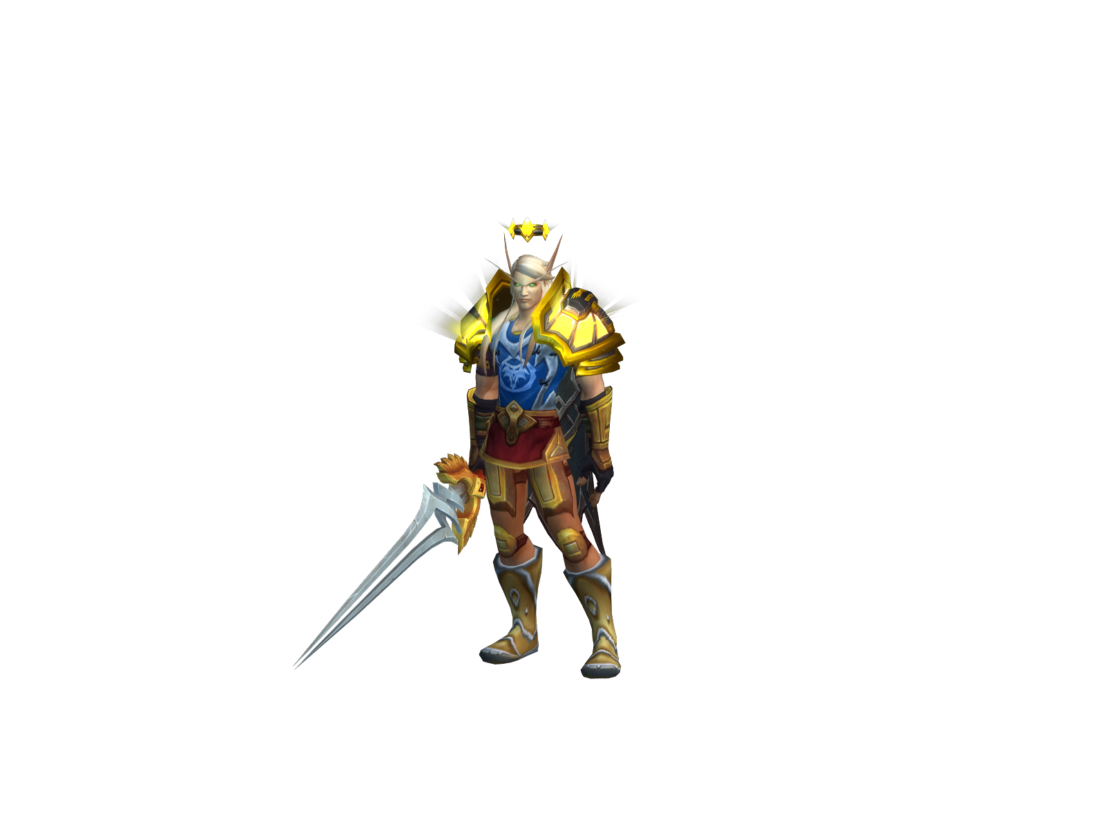 Краин 3D character render