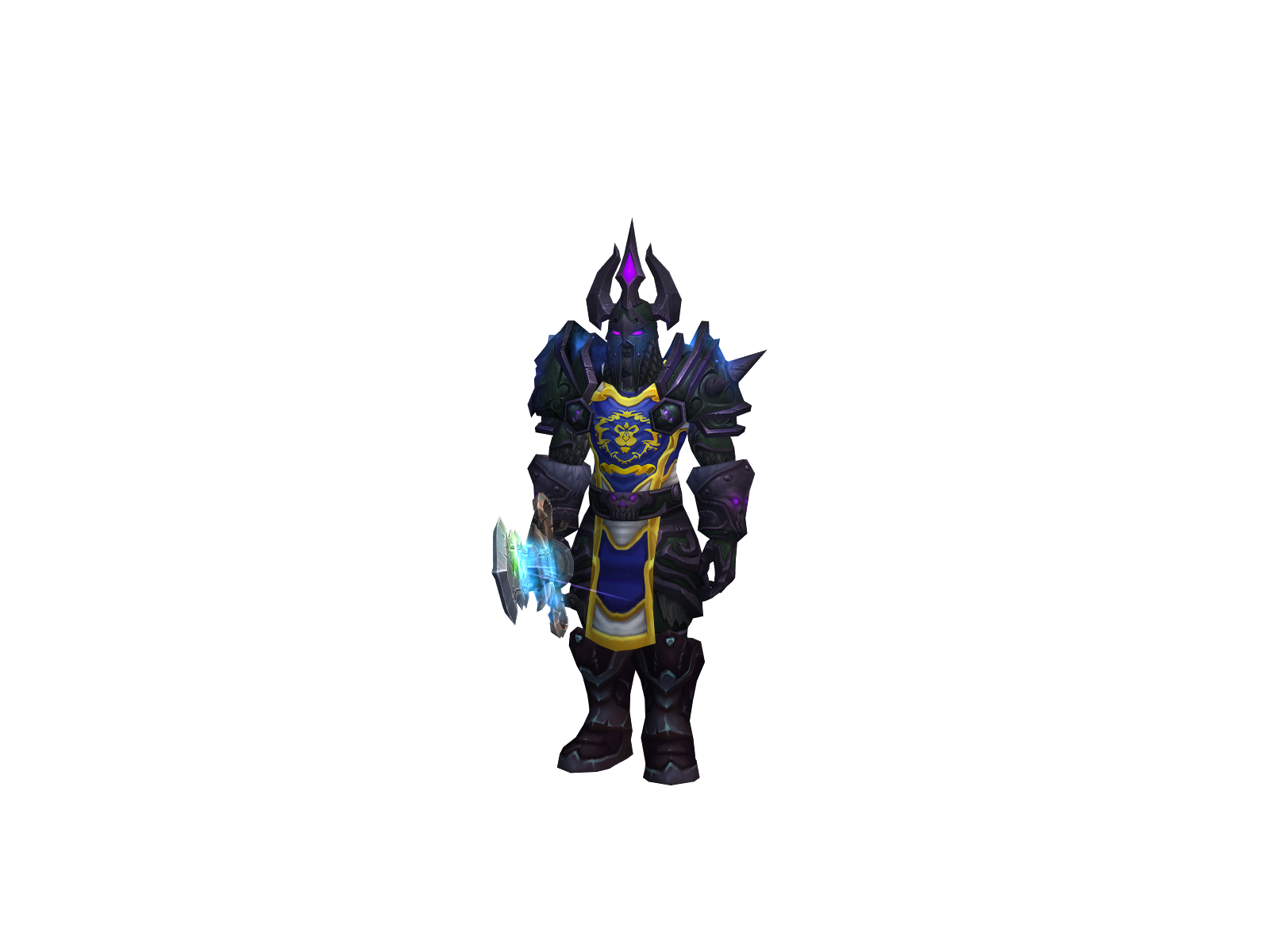 Лешок 3D character render