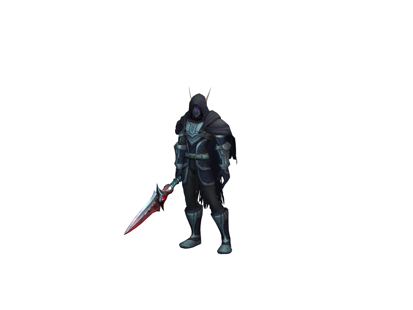 Глокт 3D character render