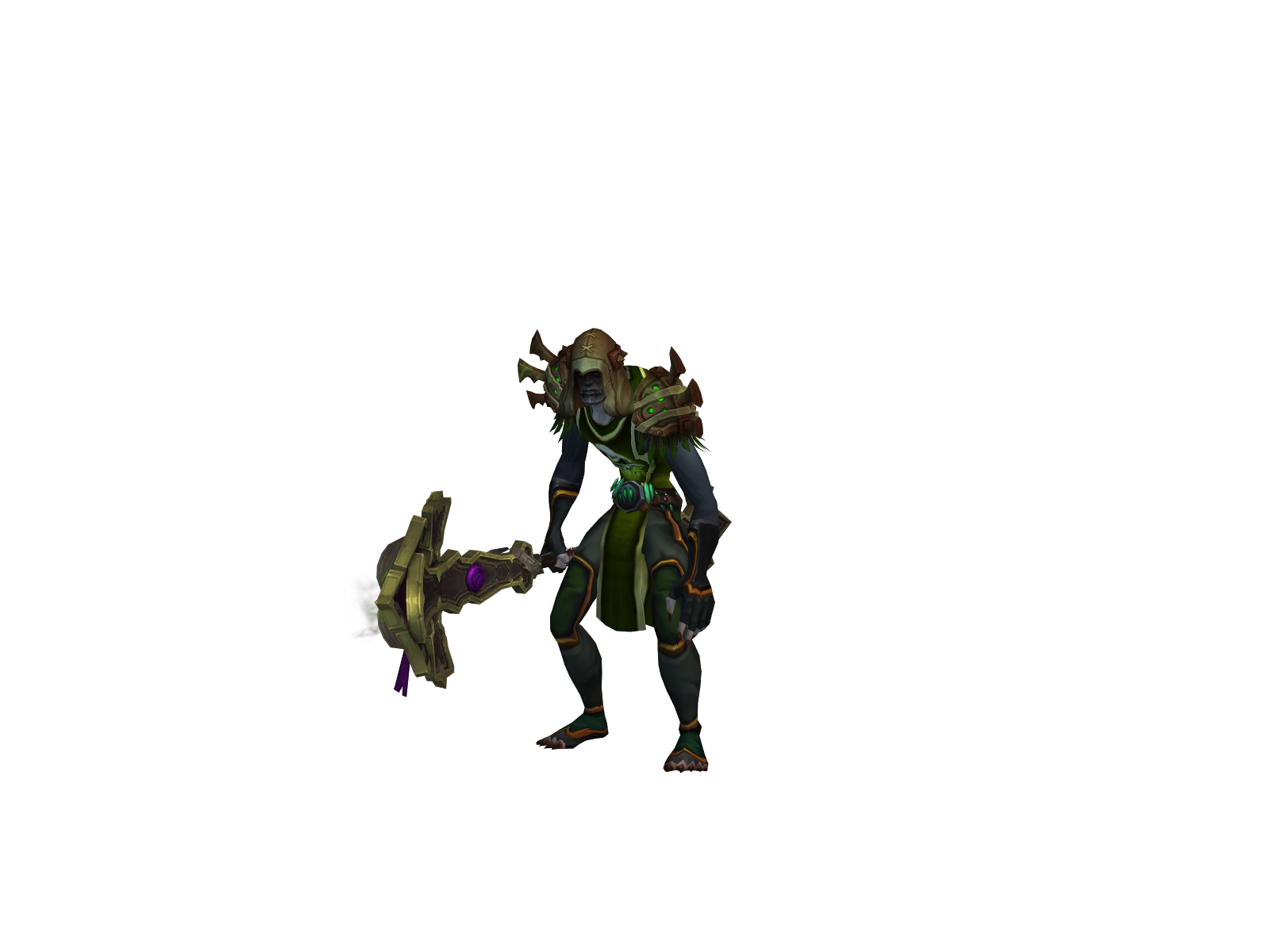 Тимуджин 3D character render
