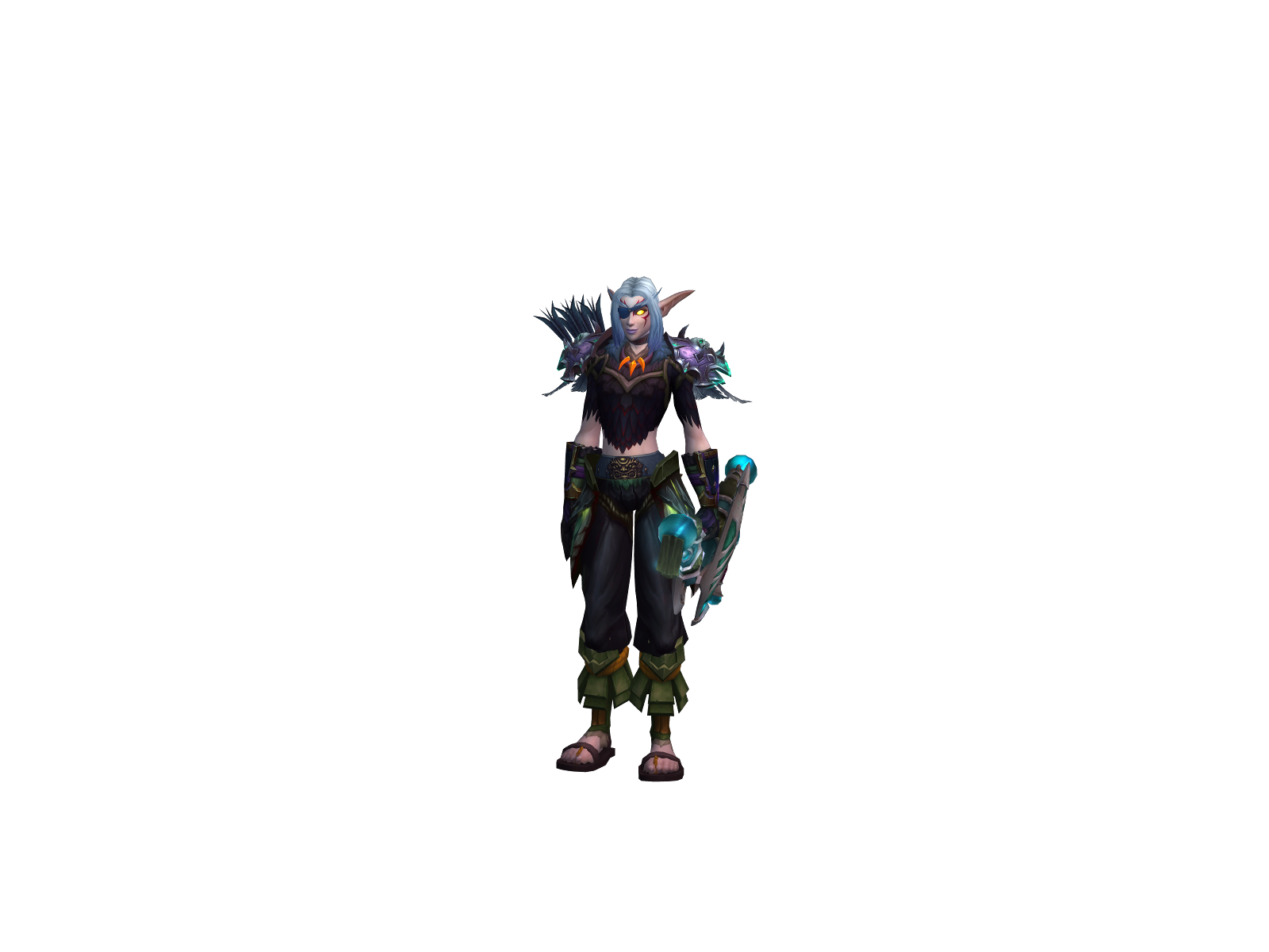Синэгра 3D character render