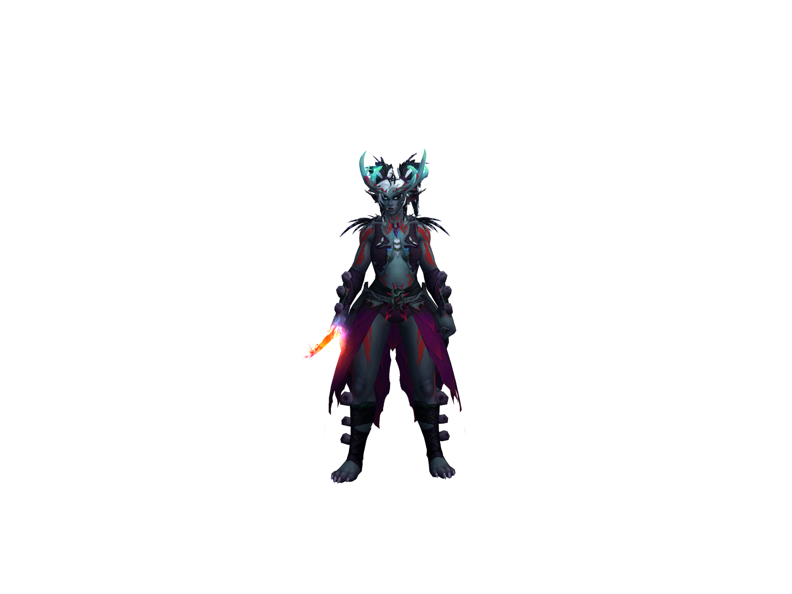 Нея 3D character render