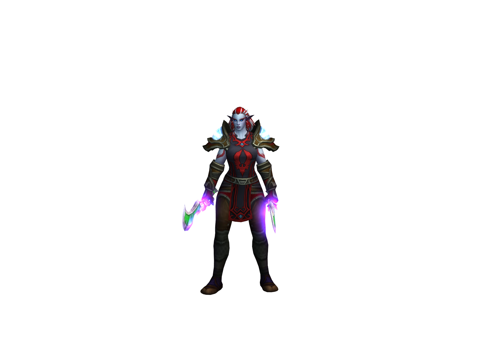 Аделай 3D character render