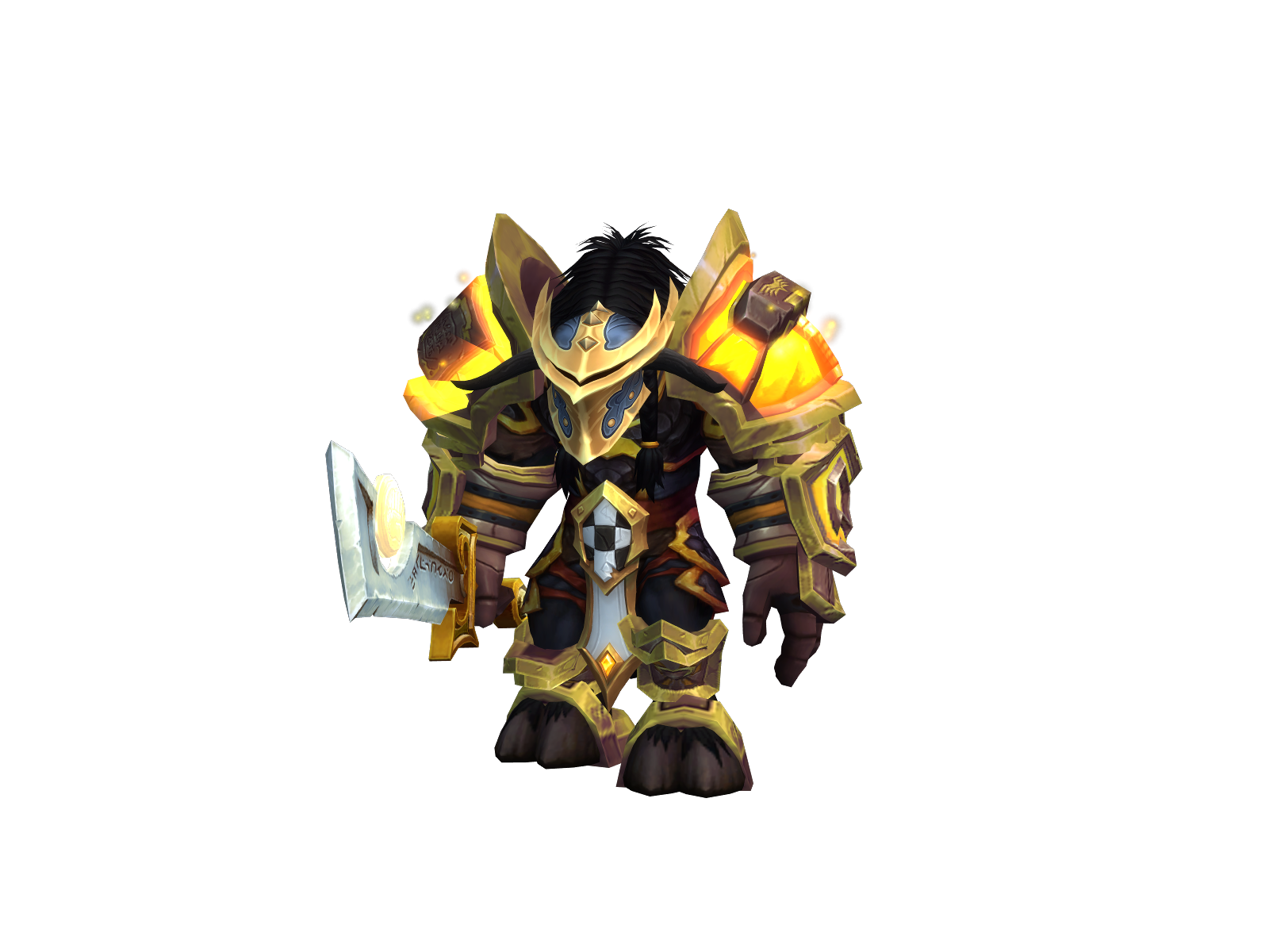 Controlunder 3D character render